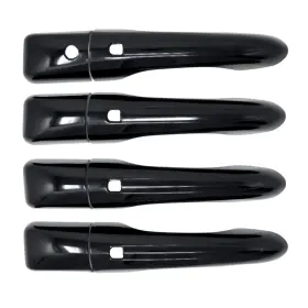 Dh6353blk Gloss Black 8pc Door Handle Covers For 17-26 Chrysler Pacifica With Smart Key Dh6353blk Gloss Black 8pc Door Handle Covers For 17-26 Chrysler Pacifica With Smart Key