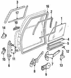 10157550 Gm Genuine Handle Outside
