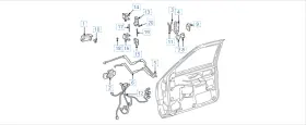 15728940 Gm 15647674 94-05 Chevy Blazer Jimmy Oem Door Latch Lock Actuator Rods