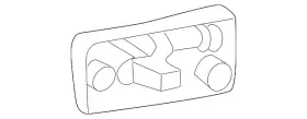 15745136 Gm Genuine Handle Outside