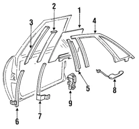 25628822 Gm Genuine Handle Outside
