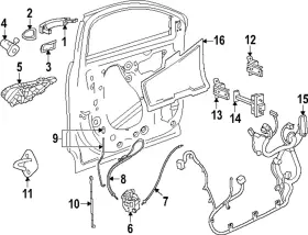 26283545 Gm Genuine Handle Outside
