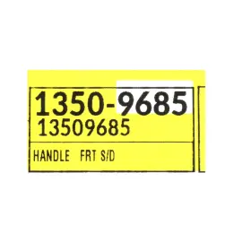 13509685 Gm Genuine Parts Oem New 2015-18 Cadillac Handle Asm-front Side Door Outside Primer