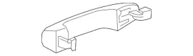 13516279 Gm Genuine Parts Front Side Door Outside Handle