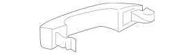 84717978 Gm Genuine Parts Black Exterior Door Handle