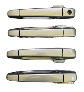 15915111lh Gm / Gmc Chevrolet Silverado Sierra 2007-2013 Factory Oem Grey/metallic Door Handles