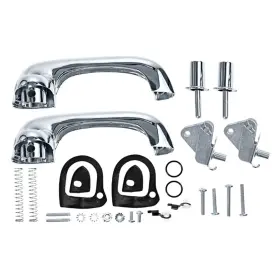 Gmk302044064s Goodmark For Ford Mustang 64-70 Driver And Passenger Side Exterior Door Handle Set