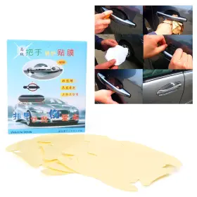 2095yf007 Gzyf 4pcs Car Door Handle Scratch Protector Film Invisible Clear For Universal