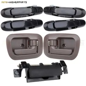 10003533 Higher-autoparts For 1998-2003 Toyota Sienna 4 Exterior 2 Brown Interior Tailgate Door Handle