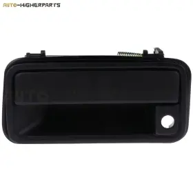 9946116 Higher-autoparts Door Handle Outside Exterior Black Front Driver Left Side For 95-00 Chevy Tahoe