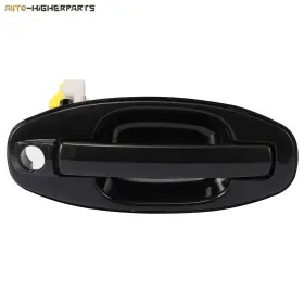 9946130 Higher-autoparts Front Right Side Black Exterior Door Handle Fits 2001-2006 Hyundai Santa Fe V6