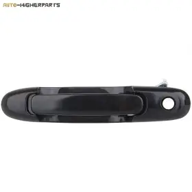 9948772 Higher-autoparts For 1998-2003 Toyota Sienna Black Exterior Door Handle Front Left Driver Side