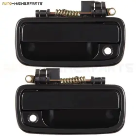 9948868 Higher-autoparts For 1995-2004 Toyota Tacoma Black Front Left Right 2x Exterior Door Handles