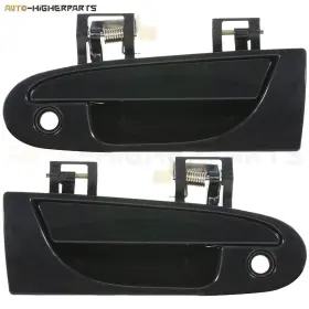 9948995 Higher-autoparts For 1995-2000 Dodge Avenger Exterior Door Handle Front Left Side 2 Pcs Black