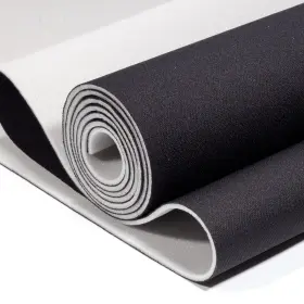 Bkheise120 Hiksuky Black Auto Headliner Fabric 120 Inch L 60 W Foam Backing For Car/suv/rv