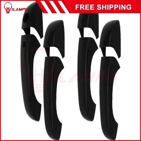 200chrome Hilamps 12296032 For Dodge Caravan 2008-2019 Chrysler Plastic Door Handle Cover