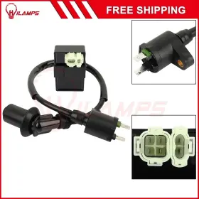 12532540 Hilamps For Honda Foreman 400 Trx400fw 450 Trx450es Trx450s Ignition Coil Dc Cdi Box