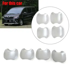 Hkseller-au 730000871965 Side Car Door Handle Bowl Cover Trim For Toyota Noah Voxy R80 2018-2020 Chrome
