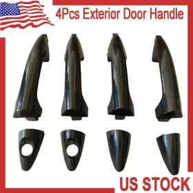 82651-1r000 Hlarkd 4pcs Exterior Door Handle Fit For Hyundai Accent 2012-16 Front Rear High Quality