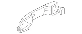 72181-tva-a91zc Honda Genuine Handle Outside