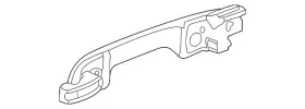 72680-sda-a01zb Honda Genuine Handle Assembly L Rear Door Outer B96p Eternal Blue Pearl 72