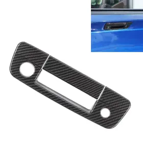 10-17accessories Hthe Cca2025080801 Carbon Fiber Tailgate Door Handle Cover Trim For Dodge Ram 1500