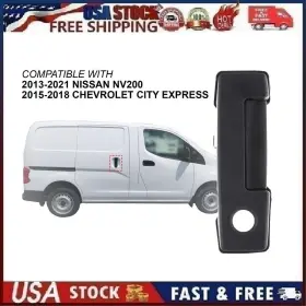 81288pm Hushan For 13-21 Nissan Nv200/chevy City Express Rear Right Side Door Handle With Keyhole