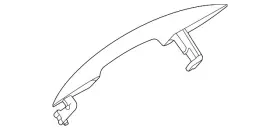 83661-aa000 Hyundai Genuine Handle Outside