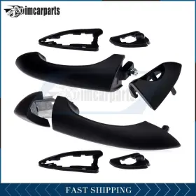 I812404ts01 Imcarparts Outside Door Handle Lock Cover And Gaskets Left Right Pair For 00-06 Bmw X5