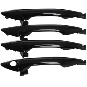 Imp128396s006 Imcarparts Front Left Or Right Door Handle Black For 11-16 Hyundai Elantra Opens Exterior