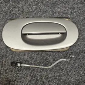 R20193 Jaguar 98-03 X308 Xj8 Xjr Rear Right Exterior Door Handle Silver Oem