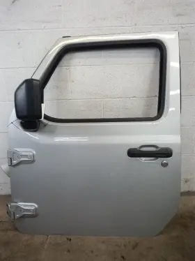 120-10195cl Jeep 2024 Wrangler Front Driver Door Assembly Body Glass Pse Silver