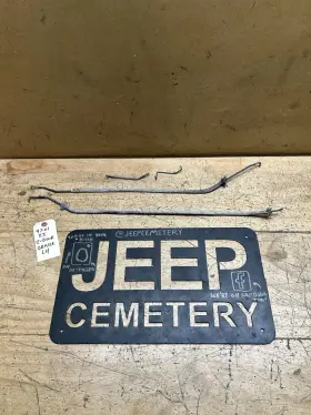Jeep 97-01 2 Cherokee Xj Oem Door Rods Driver Lh Model Specific