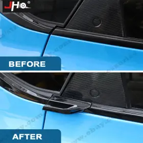 Dm6009 Jho Ear Door Handle Grip Pull Knob Cover Trim For Ford Mustang Mach-e 2021-2025 2pcs