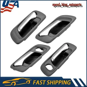 72165s84a01za Kac 92395 4pcs Matte Grey Interior Door Handles For 1998-2002 Honda Accord