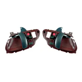 Karparts360 196837274520 For Chevy C1500 1999 Interior Door Handle Driver And Passenger Side Pair Front