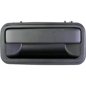 Karparts360 197238043418 For Gmc Yukon Exterior Door Handle Rear Driver Side Shiny Black 1995-2000