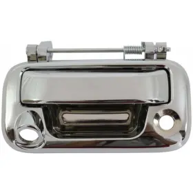 Karparts360 197238722597 For Ford F-150 Tailgate Handle 2004-2014 With Camera Hole And Key Chrome