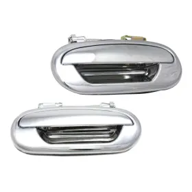 Karparts360 197951543493 For Lincoln Navigator 1998-2002 Exterior Door Handle Driver And Passenger Side