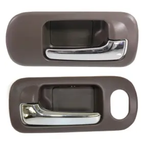 Karparts360 197951732781 For Honda Civic 2001-2005 Door Handle Driver And Passenger Side Pair Front