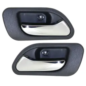 Karparts360 197951917812 For Acura Tl 1999-2003 Interior Door Handle Driver Passenger Side Pair - Rear