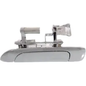 Karparts360 677222739263 For Honda Civic 2001 - 2005 Exterior Door Handle Rear Driver Side Chrome