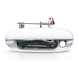 Clx-m0-usa-c462338-cl360a7 Karparts360 For Buick Rainier Exterior Door Handle Front Driver Side Chrome 2004 - 2007