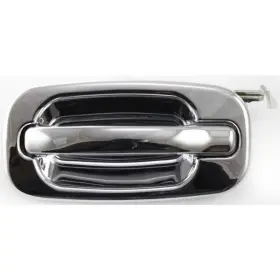 Clx-m0-usa-c491362-cl360a3 Karparts360 For Chevy Tahoe 2000-2006 Exterior Door Handle Rear Driver Side Chrome