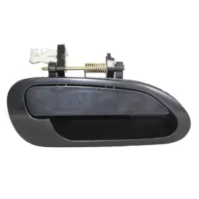Klx-ksi-551665b-cl360a50 Karparts360 For Honda Accord 1998-2002 Exterior Door Handle Passenger Side Rear Smooth Black