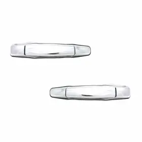 Llx-pair-gm1520130-cl360a70 Karparts360 For Chevy Avalanche 2007-2009 Door Handle Driver And Passenger Side Pair Rear