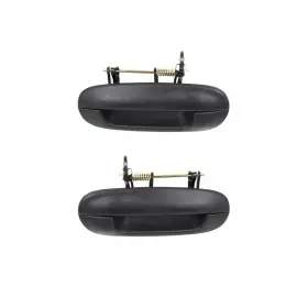 Mlx-pair-she690-137l-cl360a50 Karparts360 For Oldsmobile Bravada 2002-2009 Door Handle Driver And Passenger Side Pair