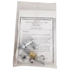 Mlx-she901-11hp-cl360a54 Karparts360 For Chevy Silverado 3500 Classic 2007 Door Hinge Pin And Bushing Kit Rear