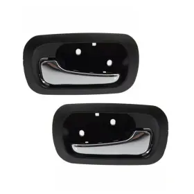 Plx-m0-317-50006-274-cl360a1 Karparts360 For Honda Cr-v 2002-2006 Interior Door Handles Driver And Passenger Side Pair Rear