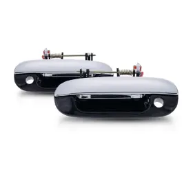 Plx-m0-usa-repb462142-cl360a4 Karparts360 For Gmc Envoy Xl 2002-2006 Door Handle Driver And Passenger Side Pair Front